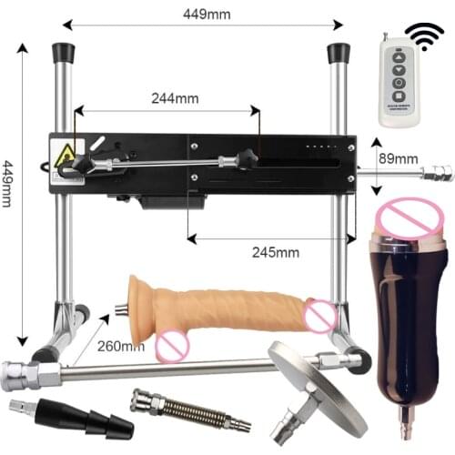 FREDORCH F6 Sex Machine For Woman 120W Power Dual Control Automatic Masturbation Pumping Gun Love Machine Vau-U-Lock Vibrator