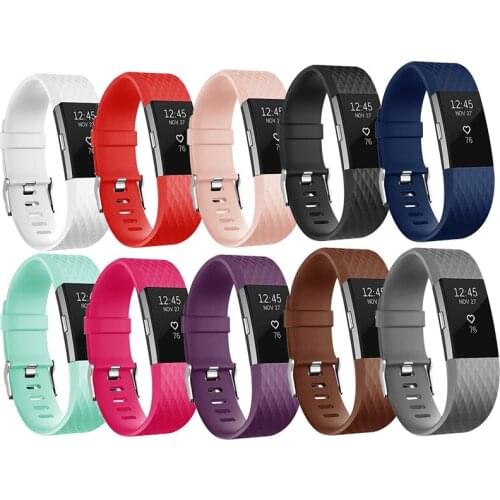 High Quality Watch Straps For Fitbit Charge 2 Soft Adjustable Replacement Bands Fitbit Charge 2 Belt With Patterns