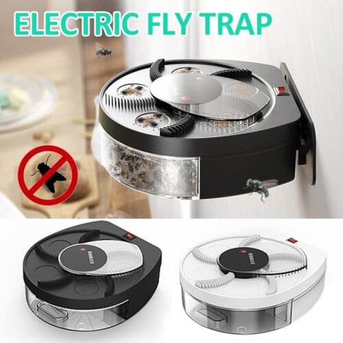 Indoor Electric Rotation Insect Catcher Killer USB Electric Pest Control Repellents Automatic Mosquito Fly Trap Catching Device