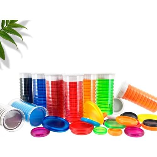 11 pcs set free shipping 2021 disc Binder Rings Mushroom Hole t puncher notebook Ring Round Binding plastic red white black blue