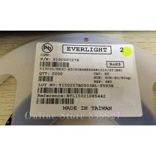 200pcs/lot 3030 6V 150ma 1W white SMD LED lamp beads light emitting diode XI3030/KK3C-H5050 Original