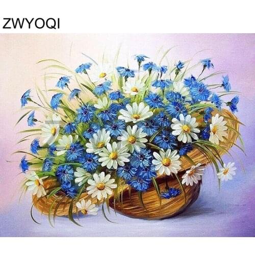 5D DIY Diamond painting Full Round Diamond embroidery Cross stitch Flower straw hat Full Square Diamond mosaic Flower straw hat