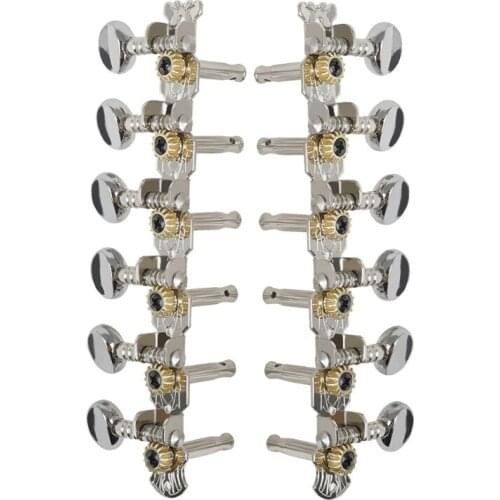 6+6 Guitar Tuning Keys Pegs Machine Heads 12 Strings Acoustic Guitar Tuning Pegs