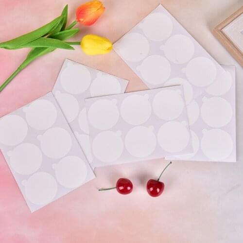 60pc/set Disposable Grafted Eyelash Glue Holder Pallet Sticker Eyelash Extension Glue Pad Under Eyelash Jade Stone Eyes Tool