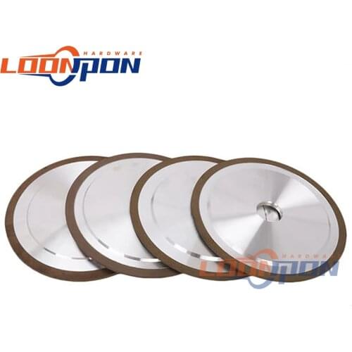 Diamond Grinding Wheel Cutting Disc Resin Bond Grinder for Tungsten Steel Milling Cutter Sharpener 100/125/200mm 240Grit 1Pc