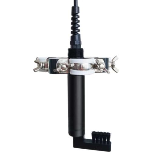 Automatic cleaning wiper self cleaning brush for water quality sensors holding bracket