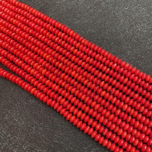 Artificial Red Coral Bead Charm Jewelry Accessories DIY Handmade Creative Gift Bracelet Necklace Jewelry Creation Supplies