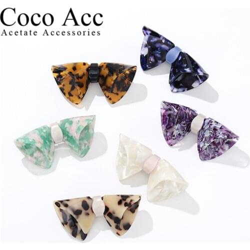 Mi Dairy china manufacturer supplies Leopard tortoiseshell fancy fashion large fashion bow hair barrettes for women girls