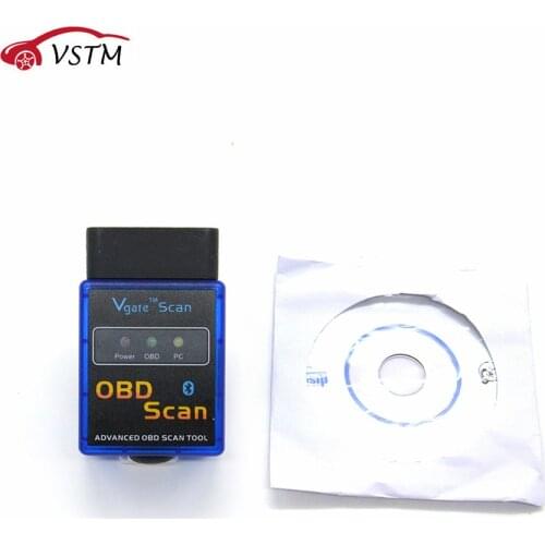 Best quality Factory price MINI ELM 327 Bluetooth 2.1 Vgate Scan OBD2 / OBDII ELM327 V2.1 Code Scanner supports OBD-II protocols