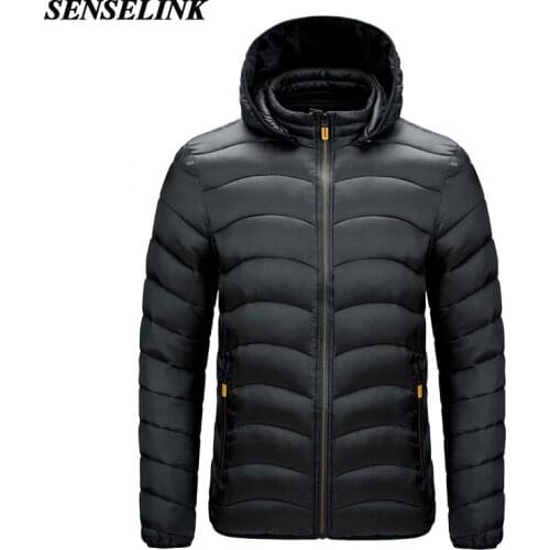 2021 Winter New Brand Warm Jacket Men Casual Thicken Windproof Parker Jacket Men Fall Fashion Windproof Parker Jacket Men