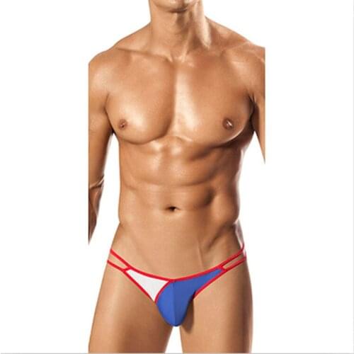 Male Underwear Mens Jockstrap Sexy Pants Soft Mens Breathable Hollow Jockstrap Exotic Male Thongs Mens G-Strings & Thongs