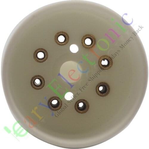 Wholesale and retail 20pc 8Pin Gold Ceramics Vacuum TUBE sockets base FOR KT88 EL34B AUDIO guitar DIY free shipping