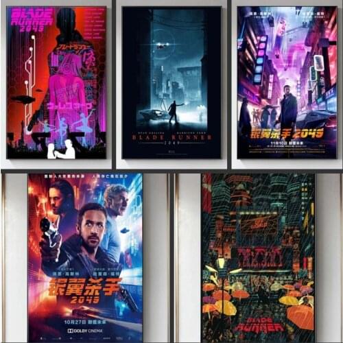 Hot Movie Blade Runner 2049 Posters and Prints Classic Film Gift Canvas Painting Wall Art Picture for Living Room Decor Cuadros