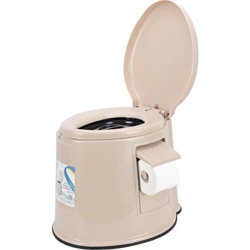 Simple Clean Pedestal Pan Simple Movable Safe Old People Commode Chair Non-slip Strengthening Pregnant Woman Indoor Potty Chair