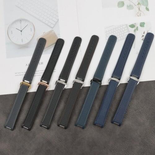 20mm watchband Curved End soft Silicone Rubber Watch band with Metal for Omega strap Seamaster 300 AQUA TERRA AT150 8900 Tools