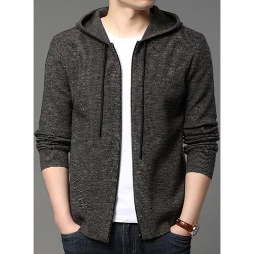 SHISENBU Men's Cardigans With A Hood