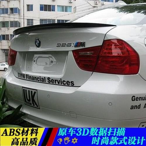 For BMW F30 F35 M3 320i 320li 325li 328i spoiler High Quality ABS Material Car Rear Wing Primer Color spoiler for BMW F30 F35