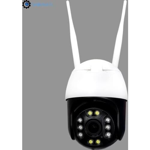 Outdoor AI 5MP IR WIFI PTZ camera 5X zoom 30m IR night vision microphone speaker waterproof IP66 mini network 1080P speed dome