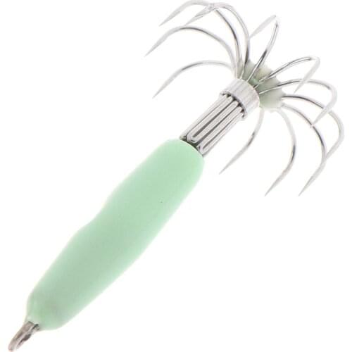 Uminous Vivid Lifelike Simulation Squid Hook Fishing Tackle Lures Squid Jig Lures with Hook Fish Hook