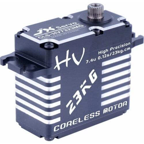 High voltage 4.8V-8.4V Full waterproof Large Torque 23kg Digital Coreless Servo CNC Metal shell For RC car