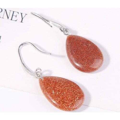 2021 New Real Women Earings Allergy Free Earpins Natural Earrings Web Celebrity Contracted Personality Thin Eardrop Accessories