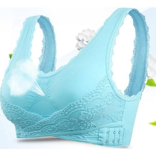 Plus Size Lace Rimless Sports Bra Fitness Yoga Running Shockproof Vest Underwear Women Solid Crop Top Brassiere Lingerie 2020
