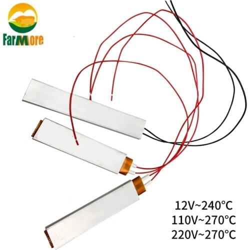 1-2Pcs Heating Element PTC Heater Ceramic Heated Incubator DIY Egg Incubator Accessories Incubation Equipment 220V/110V/12V