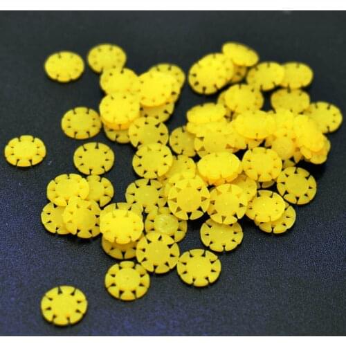 100pcs Dental Endo Files Stopper Flower Disinfection Marking Circle Dental Ring Counters for Endodontics Files Dentistry