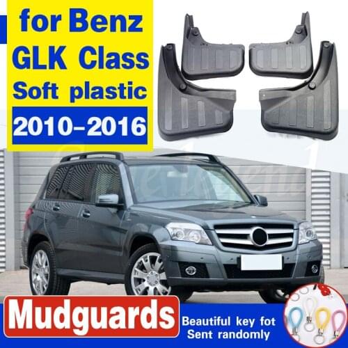 Splash Guards Mud Flap Set OE Styled Car Mud Flaps For Mercedes-Benz GLK Class 2010-2016 Fender 2013 2014 Front Rear 220 250 350