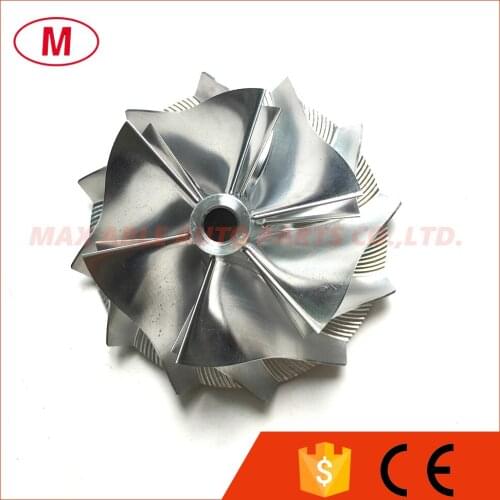 K04 5306-123-2005 41.20/56.08mm 6+6 blades Performance Turbo Billet compressor wheel/Aluminum 2618/Turbocharger Milling wheel