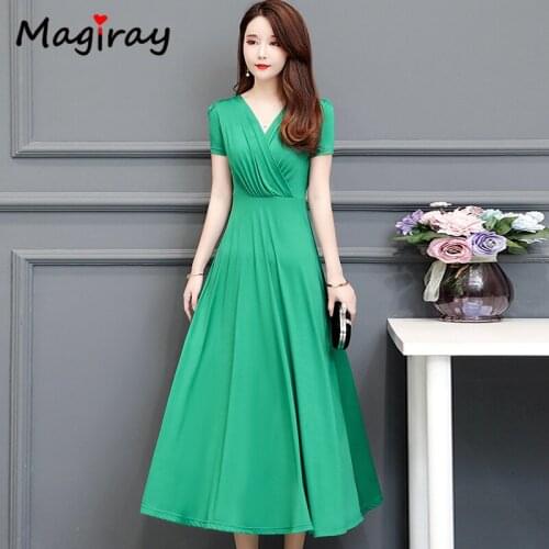 Зеленые летние платья Magiray China At AliExpress