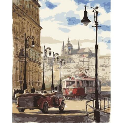 Hypnogenesis Love Diy Pictures By Numbers Ballet Girl Kits Drawing Canvas Handpainted Oil Painting By Number Dancer Figure Home