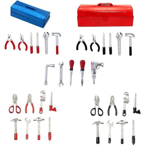 1/6th Dolls Metal Repair Hand Tools Set for 12'' Soldier Parts