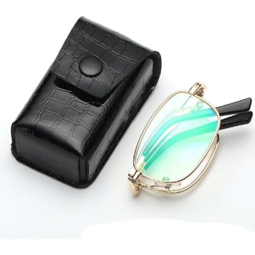 Men Women Anti-blue light Collapsible Reading Glasses +1.0 to +4.0 YJ011