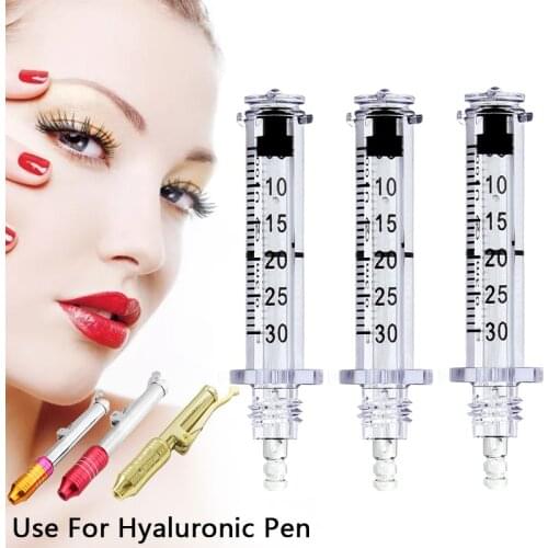 0.3ml Combined Disposable Sterile Ampoule Head For Hyaluronic Acid Gun Filling Tools Wholesale Anti-aging Wrinkle Skin Care Lip