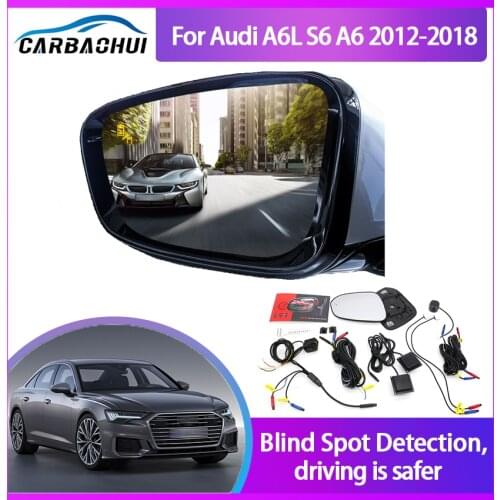 Blind Spot Detection For Audi A6L S6 A6 2012-2018 System Rearview Mirror BSA BSM BSD Monitor Change Assist Parking Radar Warning
