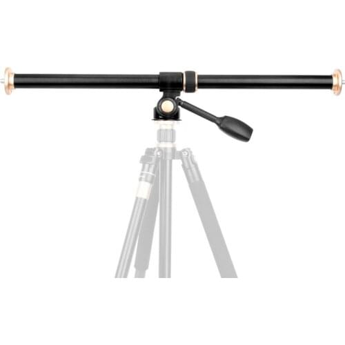 Anti-shake horizontal tripod SLR vertical overhead pan/tilt stabilizer extension horizontal arm extension rod
