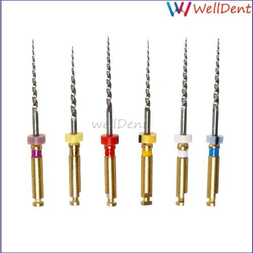 6 pcs/box Dental Rotary File Engine Use NiTi Super SX-F3 Machine Universal Taper Dentist Tool Teeth Whitening Material Tool