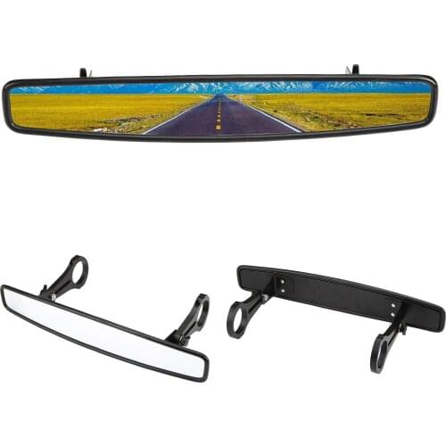 1.75 Inch Wide-angle Rearview Mirror Replacement for UTV ATV Off-road Vehicle Interior Mirrors Baby Mirrors