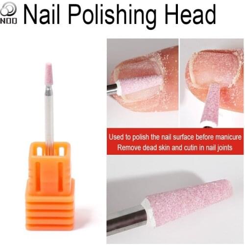 10pcs Quartz stone Japanese nail art Nail Drill Bits For Machine Milling Cutter Sandpaper Pedicure Manicure Cleaning Sander Tool