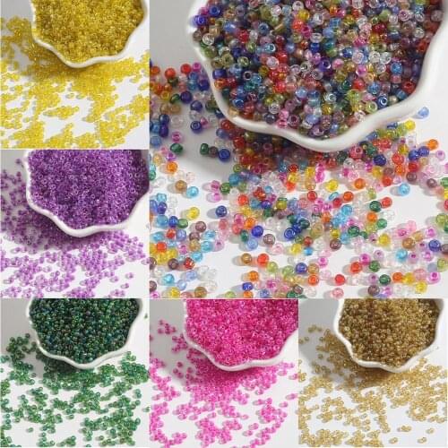 150-1000Pcs 2/3/4mm Fashion Crystal Round Hole Bead Glass Seed Spacer Beads For Ladies DIY Jewelry Making Earrings Bracelet