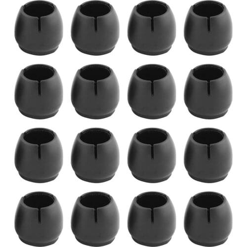 16pcs Silicone Non-slip Table Chair Leg Caps Foot Protection Bottom Cover Pads Desk Foot Protectors Household Wood Floor Protect
