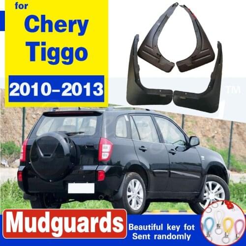 Free shipping Chery Tiggo 2010-2013 model year car fender special mudguard mud flaps 2011 2012