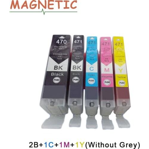 5X PGI470 CLI471 Compatible Ink Cartridge For Canon ts5040 PIXMA MG5740 MG6840 MG7740 Printer ink Cartridges pgi 470 cli 471