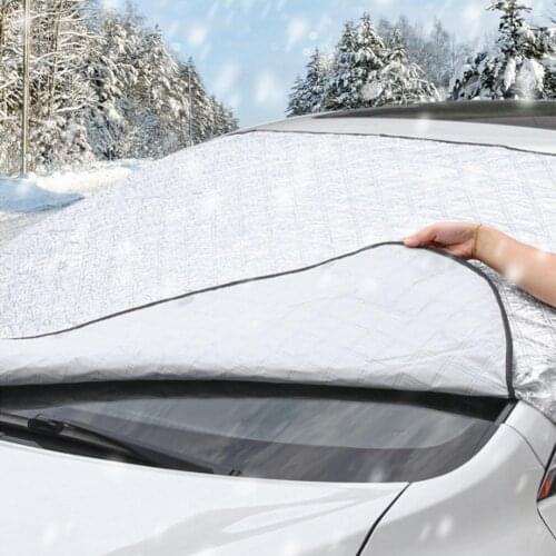 Windshield Snow Cover Car SUV Winter Windshield Sunshade Snow Ice Frost Cover Full Protection Guard High Quality Durable