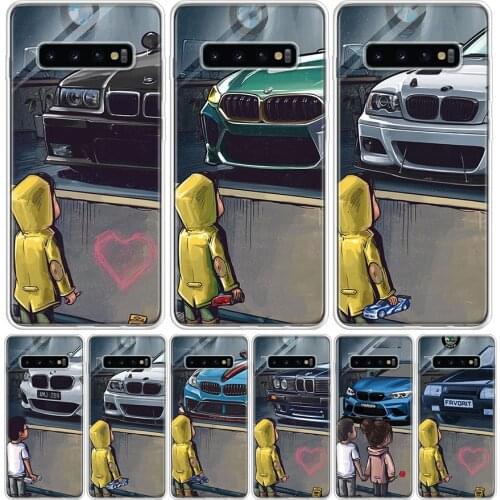 Boy See Sports Car Jdm Drift Phone Case for Samsung Galaxy A51 A71 A50 A70 A40 A30 A20E A10 A01 A21 A41 M30S A6 A7 A8 A9 Plus