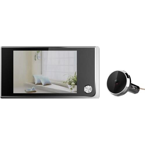 3.5 inch Video peephole Digital Door Camera Doorbell 120 Degree Angle Peephole Viewer video Eye Door Doorbell Outdoor Door Bell