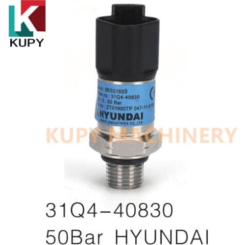 31Q4-40830 31Q4-40620 Pressure Sensor 063G1600 for Hyundai CX60C CX57C 1221F Pressure Switch Excavator Electric Parts