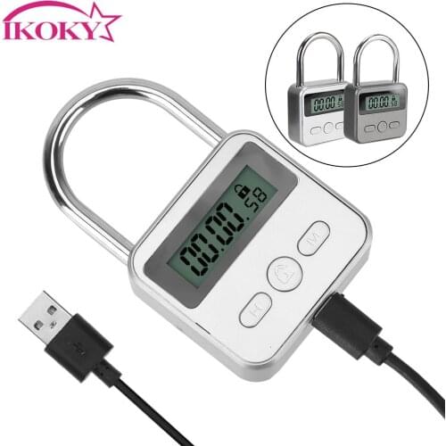 Fetish Adult Game Restraints Bondage Timer Switch For Couples Accessories Electronic Timer Sex Toys Digital Time Lock