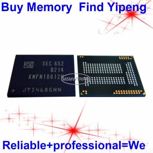 KMFN10012M-B214 BGA221Ball EMCP 8+8 8GB Mobilephone Memory New original and Second-hand Soldered Balls Tested OK
